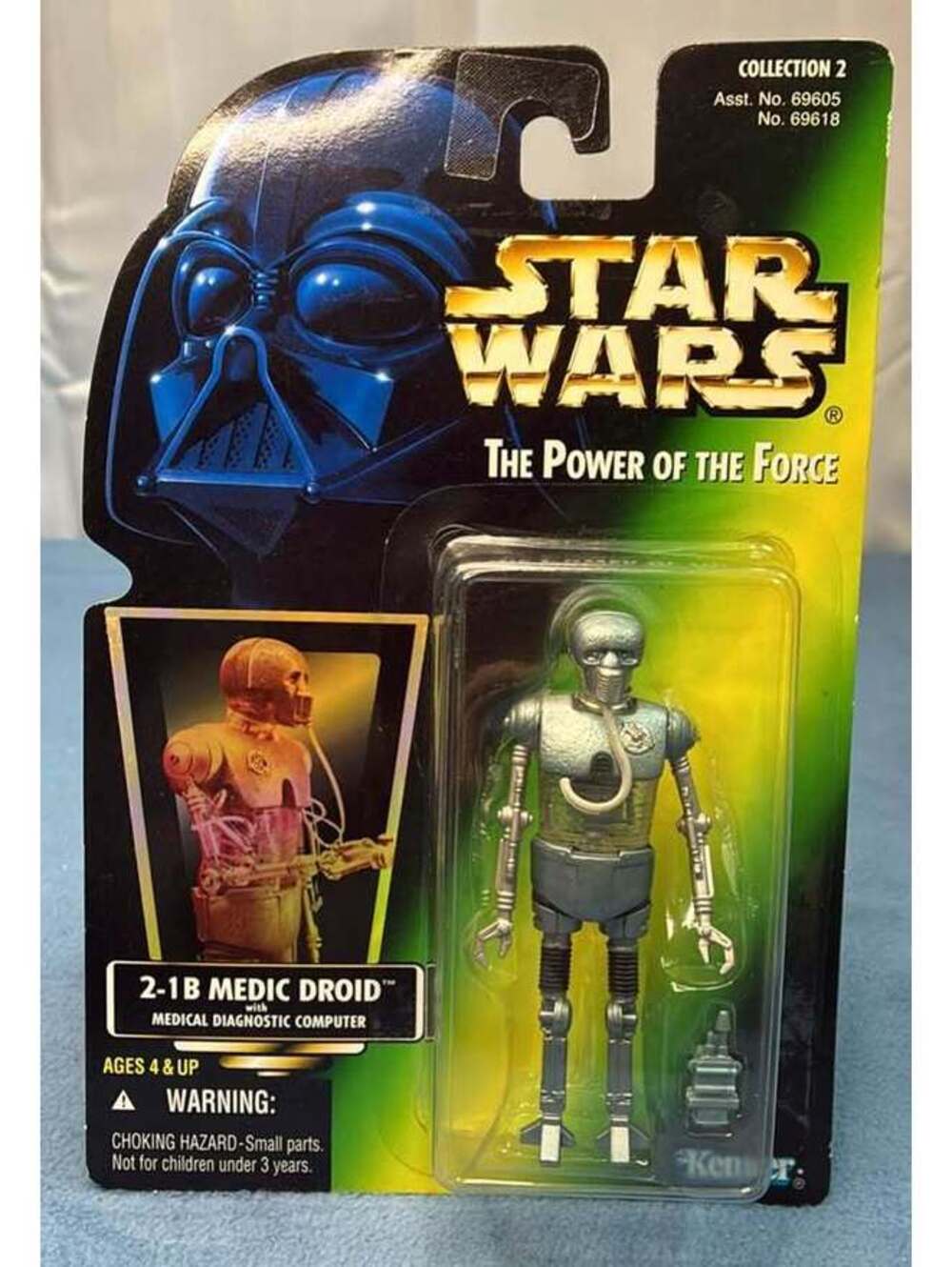 Kenner Star Wars The Power of the Force 2-1B Medic Droid Action Figure